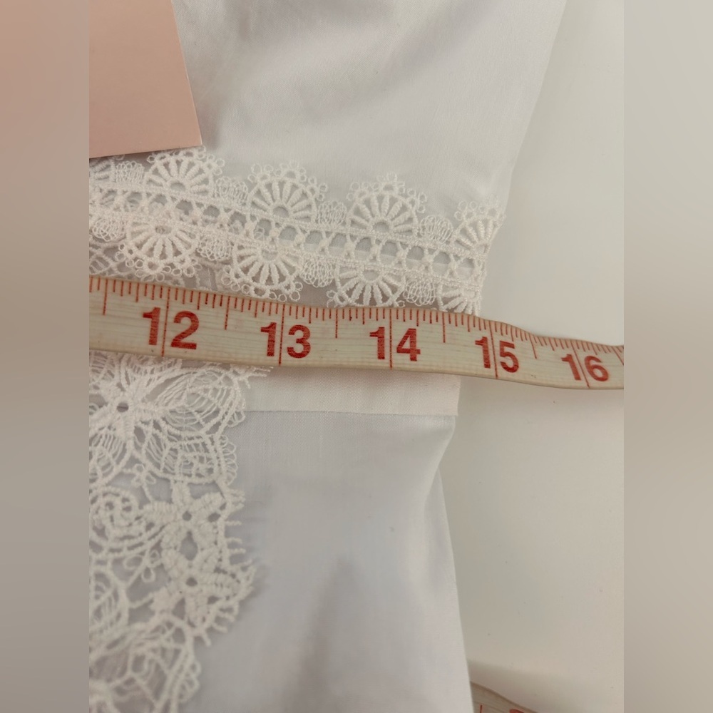 Cinq a Sept Aziza Lace Embellished Mini Dress Sleeveless Women's Size 4 NWT - Picture 8 of 9